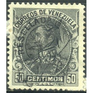 Venezuela 1900 - SG202 - 50c black - Bolivar optd "Ramon Tellos Mendoza" - MH