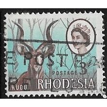 RHODESIA 1969 SG 376 - fine used (o) - ANIMAL