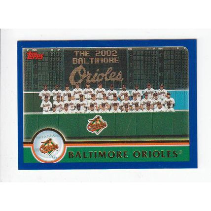 2003 Topps Baltimore Orioles team set with Chrome traded- 27 cards