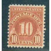 J84 10c Postage Due Barely Clears MNH Q3319