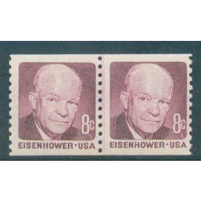 1402 8c Dwight Eisenhower Fine MNH CLP R0291