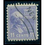 Used 816 11c James Polk Fine M08763