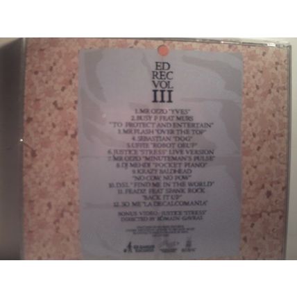 ED REC - ED REC VOL III - CD ALBUM 2008 - 1 DISC
