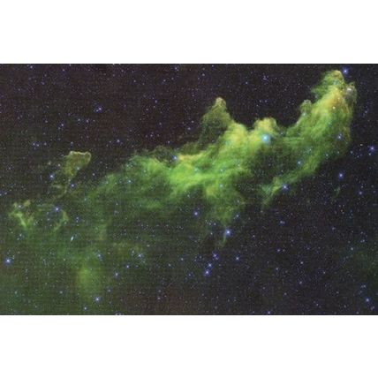 Screaming Witch Head Nebula Space Star Eridamus Constellation Postcard