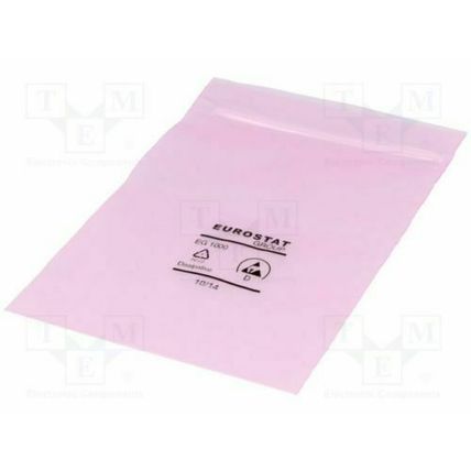 10 pcs anti static EUROSTAT Protection bag; ; self-seal; :300 X;250mm; D:100um