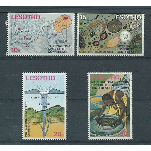 lesotho stamps mh sg246 hm sg 246 set