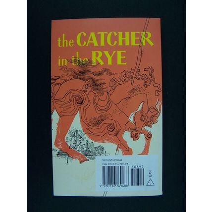 J D Salinger The Catcher In The Rye Paperback Book