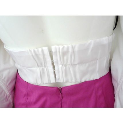 LINEA RAFFAELLI FUCHSIA SKIRT SUIT WEDDING / RACES £995 UK 10 & UK 12 BNWT