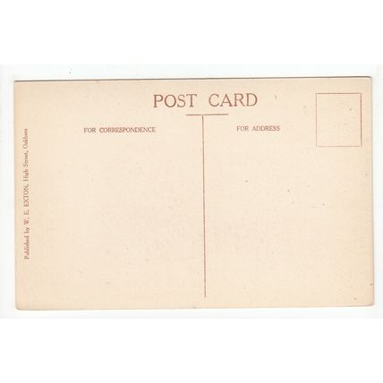 Wharflands Oakham School Postcard Rutland Local Publisher W E Exton
