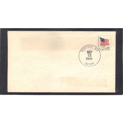 Cover 1597 15c Flag (No Cachet-U/A) CV41588