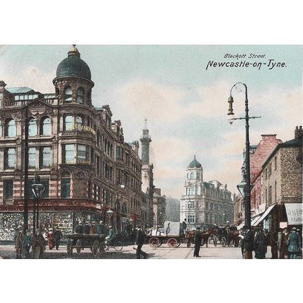 GB 1905 Blackett Street Newcastle upon Tyne by Hartmann