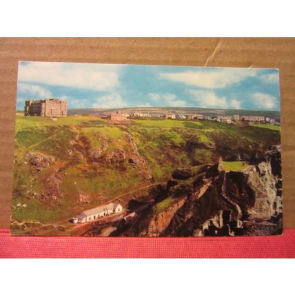 TINTAGEL & BOSCASTLE, CORNWALL unused postcard PT918 =