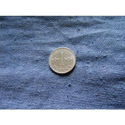 1959 FINLAND 1 MARKKA COIN.