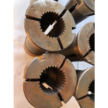 NEW WCT 1-23/64" ACME GRIDLEY COLLETS,1-5/8" CONE,AK