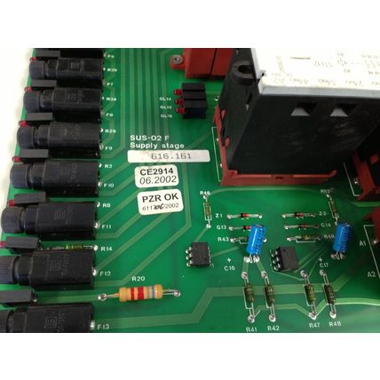 AGIE SUS-02 F SUPPLY STAGE PCB BOARD,EDM 616.161,TN