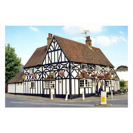 pu0161 - The Red Lion Pub , Biggleswade , Bedfordshire - print 6x4