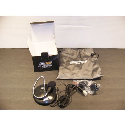 ZekPro USB Computer Microphone 5ft Mute Button LED