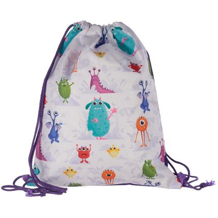 Monstarz Monster Drawstring Bag Childrens' Girls Boys School Bag Monsters Design