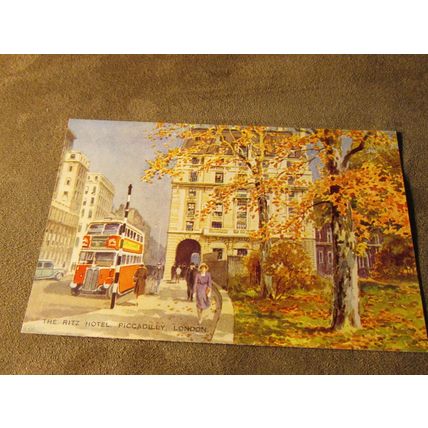 Valentines Postcard - The Ritz Hotel, London - Artist E.W.H / E1323