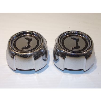 1980 1981 Honda Accord Civic Wheel Center Caps OEM Pair