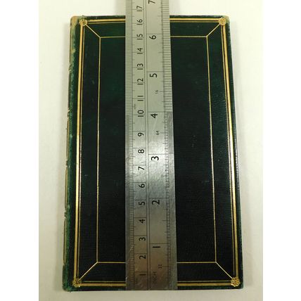 Antique Georgian Leather Book Essay On Man Alexander Pope 1823 Dying Christian