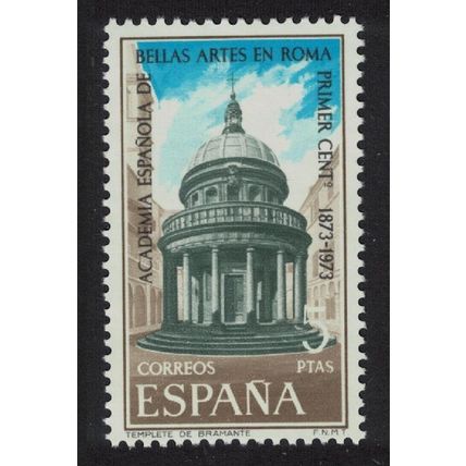 Spain Centenary of Spanish Fine Arts Academy Rome 1974 MNH SG#2241
