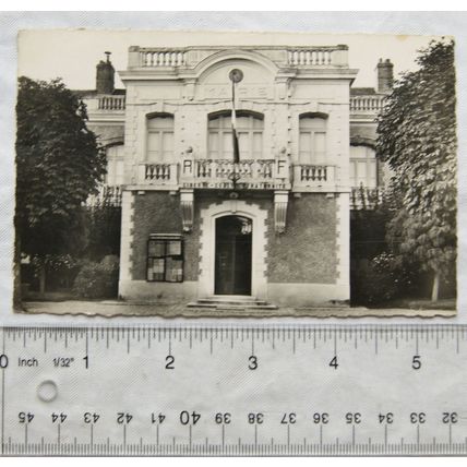 1951 postcard Bourron Marlotte, La Mairie