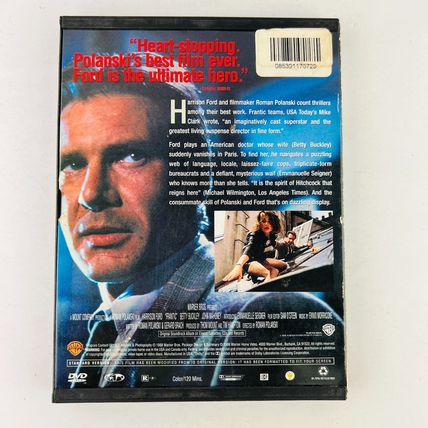 Frantic DVD Harrison Ford, Betty Buckley