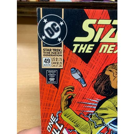 DC COMICS STAR TREK TNG THE NEXT GENERATION #49 AUG 1993 (NM) COMIC (LL)