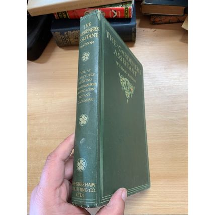 1925 THE GARDINER'S ASSISTANT STRUCTURES/HEATING/SOILS etc VOL 6 BOOK (P7)