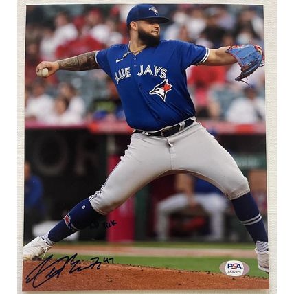 Alek Manoah Signed Autographed Glossy 8x10 Photo Toronto Blue Jays : PSA/DNA COA