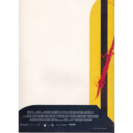Kill Bill - 2003 - Classroom Folder - Movie Ad - Quentin Tarantino Film