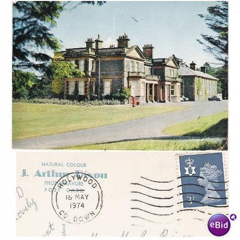 Cultra Manor Ulster Folk Museum 1974 Holywood pmk