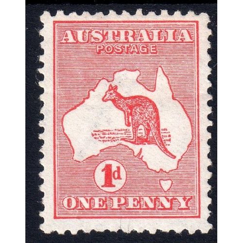 Australia 1913 1d red m/mint (G61)