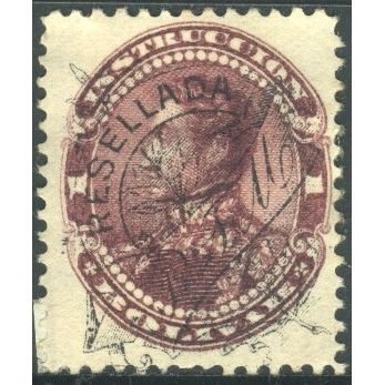 Venezuela (Revenue) 1900 - 1b purple - Bolivar "Ramon Tellos Mendoza" - used