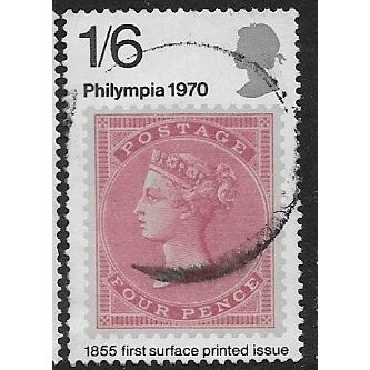 1970 SG 837 - #2 fine used (o)