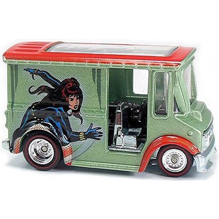 Hot Wheels - Bread Box: Pop Culture - Women Of Marvel (2017) *Black Widow*