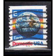 Used 2279 25c E Earth Very Fine CNS 1222 PA6187