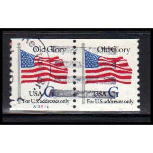 Used 2890 32c G Old Glory Very Fine CNP Left A3436 PA1594