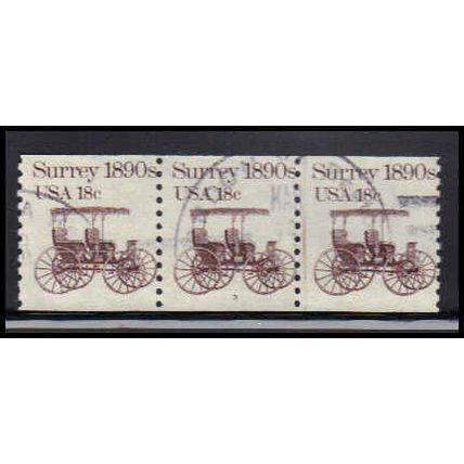 Used 1907 18c Surrey Average PNC 3/3 PA2438