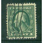 Used 405 1c George Washington Fine A08346