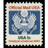 O127 1c Eagle Fine MNH G0433