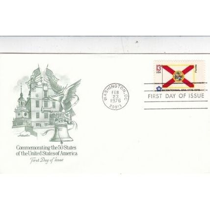 United States 1976 Florida FDC Washington DC cancel unaddressed VGC
