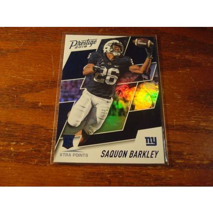 2018 Prestige, 2-Cards, 1-Holo, , SAQUON BARKLEY Rc's