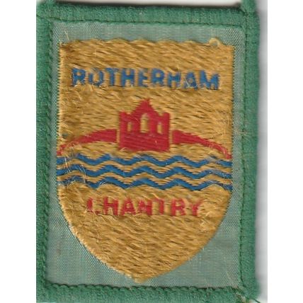 Scout Badge UK - Rotherham Chantry - Used - White Back (BY242)