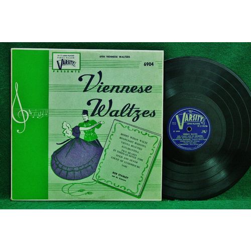 Bob Stanley & His Orchestra - Viennese Waltzes - 10” - LP 6904 - EX-