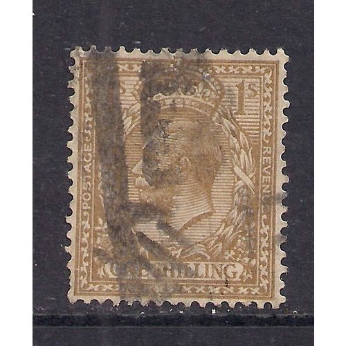 GB 1924 KGV 1/-d Bistre Brown Wmk 111 SG 429 ( H275 )