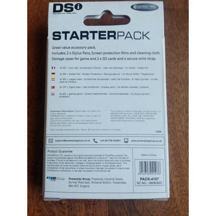 COMPETITION PRO TURQUOISE STARTER PACK DSi - NINTENDO DSi CONSOLES BNIB