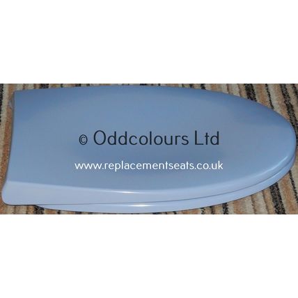 Pressalit Scandinavia Plus BLUE SKY Seat c.w Soft Close Lift Off hinges RAL 3003