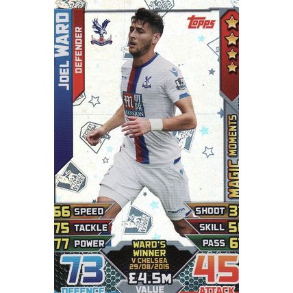 Match Attax 2015/2016 Extra MM4 Joel Ward Magic Moments